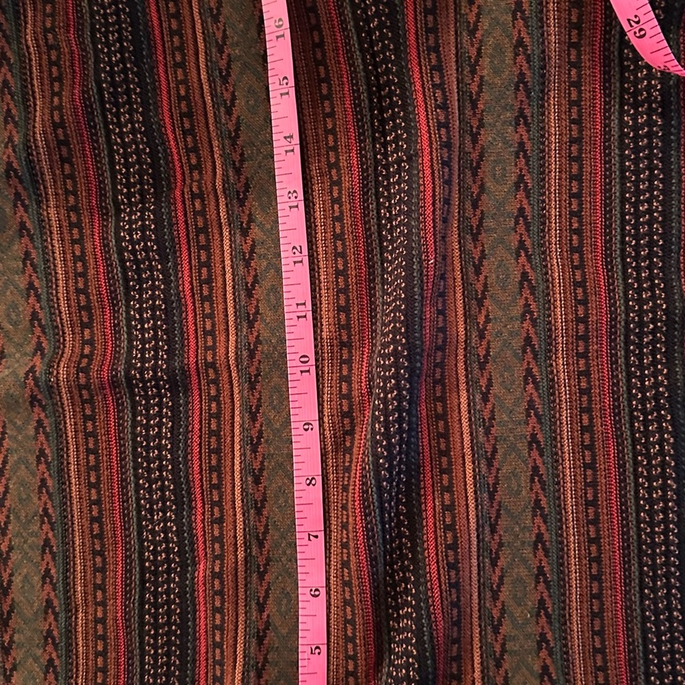 Peruvian Connection Multicolor Striped Pencil Ski… - image 5